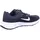 Nike Revolution 6 Freizeitschuhe mit Klettverschluß Kinder black/white-dk smoke grey 29.5