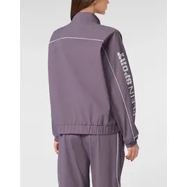 Plein Sport Scratch Yoga-Sweatjacke Herren Lila M