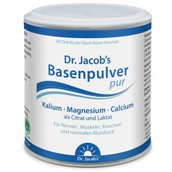 Dr. Jacob's Basenpulver pur Basen-Citrat-Laktat Mineralstoffe Kalium Magnesium