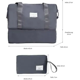 TRAVELHOUSE Ascona Koffer-Set 5-tlg. grau