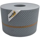 zaunzu® zaun|zu® Sichtschutz PP Premium Gelocht 15 Prozent Streifen Fenstergrau 50m