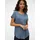 Vero Moda Blusenshirt VMBELLA SS TOP WVN GA NOOS Blau S