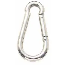 POSAMO Karabinerhaken 50 x 5 mm 2 Stück