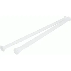 KS Handel 24 Duschvorhangstange 55-90 cm weiss extra kurz Sondermaß