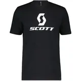 Scott Icon Herren T-Shirt-Schwarz-L