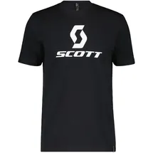 Scott Icon Herren T-Shirt-Schwarz-L
