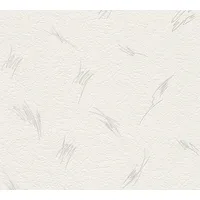 A.S. Création Strukturtapete Simply White 53 cm x 10 m 334718