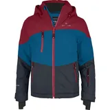 Bergson Skijacke VOLKER neo Kinder Skijacke, die perfekte Skijacke für junge Abenteurer, Normalgr blau 164