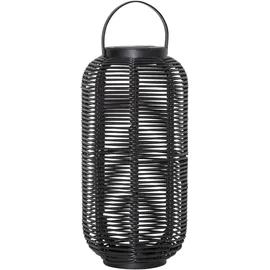 Star Trading LED Solar-Laterne Runda Metall/Kunststoff 15x30 cm 1-tlg schwarz