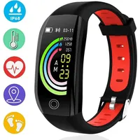 Fitness Armband mit Pulsmesser, Smart-Armband, Bluetooth-Uhr Fitnessuhr