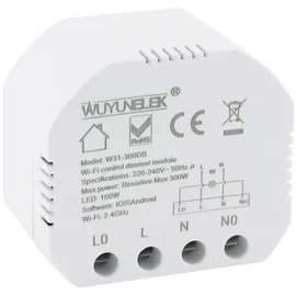 ChiliTec Dimmer Wifi Unterputz Schalter