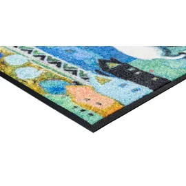 Wash+Dry Romance 40 x 60 cm Blau