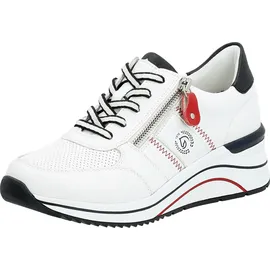 remonte Sneaker Damen Weiß/Blau 37