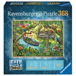 Ravensburger Puzzle - EXIT Puzzle Kids Die Dschungelexpedition, 368 Teile