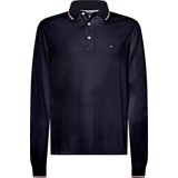 Tommy Hilfiger Polohemd 1985 RWB TIPPED SLIM LS POLO«, Gr. XL