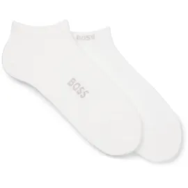 Boss 2P AS Logo Bamboo Socken 2 Paar Weiß 43-46