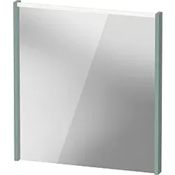 Duravit D-Code Spiegel DC70760HGHG0000 650x700x48, Fjordgrün Matt, mit LED Beleuchtung