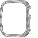 Swarovski Swarovski, Sparkling Gehäuserahmen passend zur Apple Watch ®, Silberfarben, 40 mm, One Size