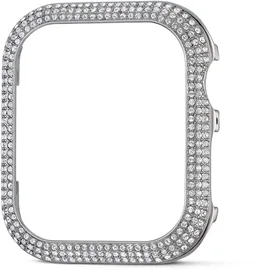 Swarovski Swarovski, Sparkling Gehäuserahmen passend zur Apple Watch ®, Silberfarben, 40 mm, One Size