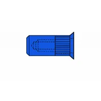Gesipa CAP-Blindnietmuttern Stahl Senkkopf M 8 x 11 x