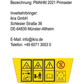 Primaster PMAHM 2021 inkl. 1 x 4,0 Ah