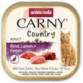 Animonda Carny Country Adult Rind, Lamm & Fasan 32 x 100 g