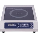 Digital Induktionskocher Gastro Induktionskochplatte Koch Platte Elektrisch Induktionsherd Digitalanzeige Kristallpaneel Induktion Kochplatte Induction Cooker Einbau Kochfeld Einzel Herdplatte Herd