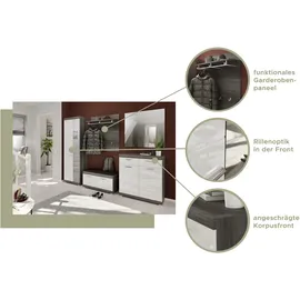 INOSIGN Garderobenspiegel INOSIGN "SIENA, B x H x T ca.: 90 x 87 x 2 cm, inkl. Montagematerial", silber (trägerplatte rauchsilber nb), B:90cm H:87cm T:2cm, Spiegelglas, Spiegel, Garderobenspiegel, Spiegel, Wandspiegel, Flurspiegel, Dielenspiegel