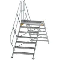 Günzburger MUNK Aluminium-Überstiege 45° 7 Stufen