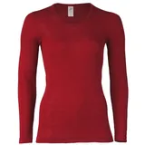 Engel Damen Unterhemd langarm,, Malve, 42/44 - 42-44