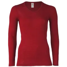 Engel Damen Unterhemd langarm,, Malve, 42/44 - 42-44