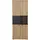 Hela Vitrine Atlanta 80 x 40 x 197 cm Braun