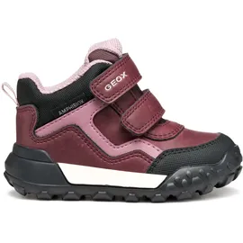 GEOX Klettstiefel Burgundy/Rose 24