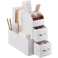 Navaris Kaffee und Tee Organizer Set - Aufbewahrungsbox Kaffeezubehör