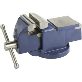 KWB Schraubstock Metall 80 mm blau mit Amboss