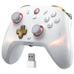 GameSir Cyclone 2 Multi-Plattform-Gamecontroller mit und ohne Kabel. Phantom White (Standard Edition)