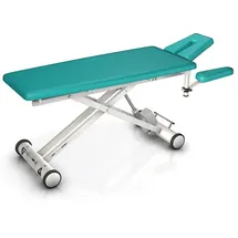 hwk therapieliegen Elektrische Therapieliege ""Solid E4"", 65 cm, Agave, Weiß