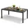 Mojawo Gartentisch 180 x 90 x 74 cm Anthrazit/Grau