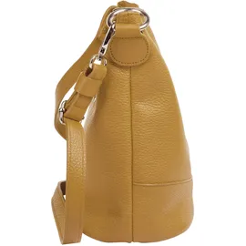Cluty Umhängetasche Leder Gelb