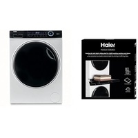 Haier I-PRO SERIE 7 HW80-B14979 Waschmaschine / 8 kg/A - beste Effizienz & Premium Universal-Verbindungsrahmen für Waschmaschinen und Wäschetrockner