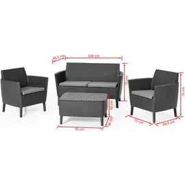 ALLIBERT Salemo Graphitgrau 236629