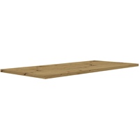 Forte Tischsystem: Tischplatte aus Holzwerkstoff in Artisan Eiche Dekor, 180 x 3,8 x 90 cm
