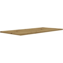 Forte Tischsystem: Tischplatte aus Holzwerkstoff in Artisan Eiche Dekor, 180 x 3,8 x 90 cm