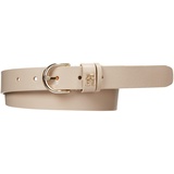 Tommy Hilfiger Essential Effortless 2.5 Leather Belt W130 White Clay),
