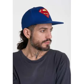 LOGOSHIRT DC Superman Snapback Cap blau Einheitsgröße