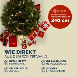 CASARIA Weihnachtsbaum 240cm inkl. Ständer
