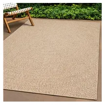 vidaXL Teppich ZIZUR 80x200 cm Jute-Optik Indoor und Outdoor
