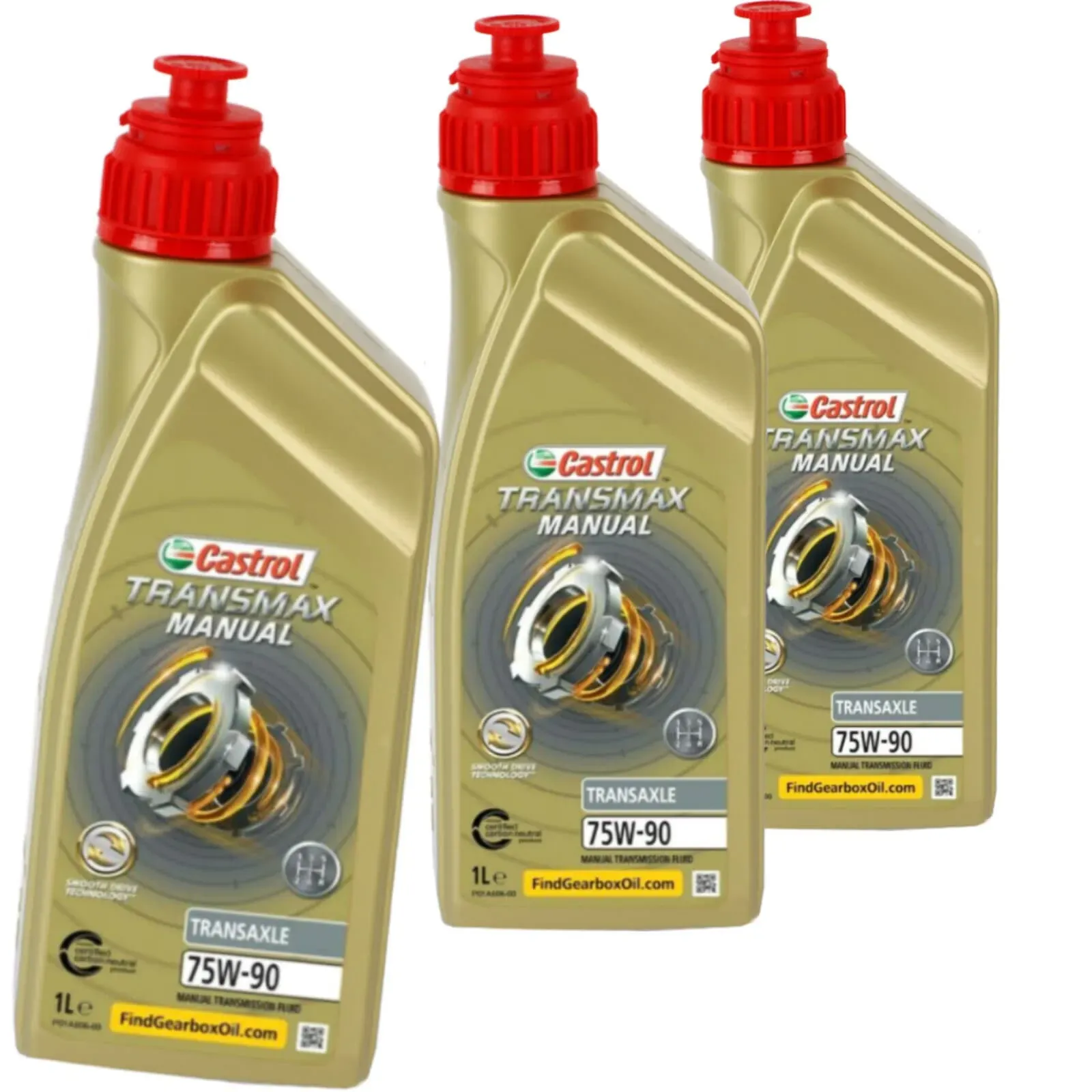 3l Castrol Transmax Transaxle 75w-90 Schaltgetriebeöl Passend Für Vw G052911: