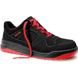 ELTEN MAVERICK black-red Low ESD S3 Gr. 44 - Schwarz, Rot