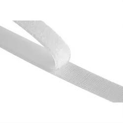 VELCRO® Klettband Selbstklebend Haken & Flausch 20mm x 50cm Weiß